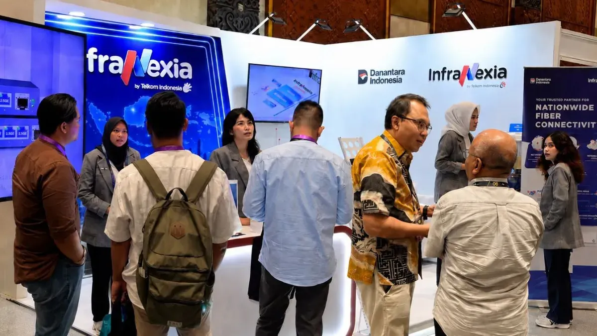InfraNexia memperkuat kolaborasi dengan APJII dan pelaku industri dalam mendukung pengembangan infrastruktur digital serta memperluas akses konektivitas di berbagai wilayah Indonesia. (Sumber: Dok. Telkom Indonesia)