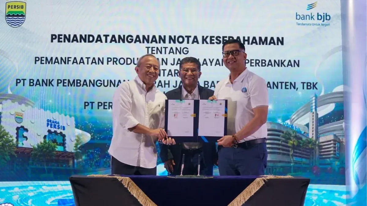 bank bjb dan Persib Bandung menjalin kemitraan untuk musim kompetisi 2026. (Sumber: Dok. Istimewa)