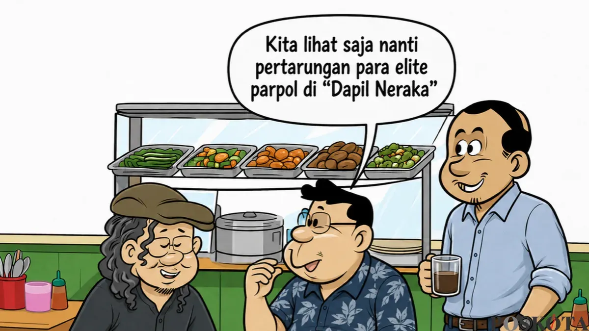 Ilustrasi Obrolan Warteg, Jumat, 14 Agustus 2026. (Sumber: Pos Kota/ Arif Setiadi)