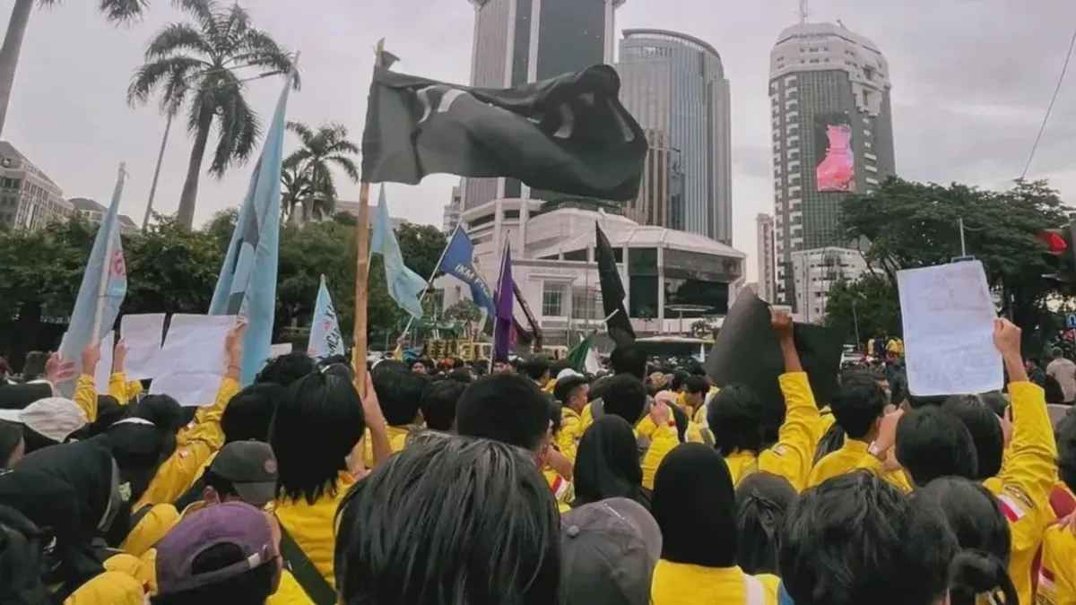 Ilustrasi - BEM UI gelar demo hari ini, Selasa, 18 Agustus 2026 di Jakarta. (Sumber: X/BEMPsikoUI)