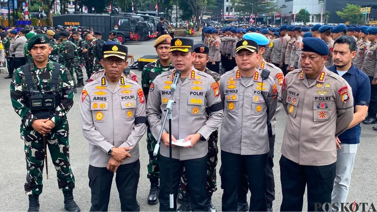 Kabid Humas Polda Metro Jaya, Kombes Budi Hermanto saat ditemui di Mapolda Metro Jaya, Jakarta Selatan, Selasa, 18 Agustus 2026. (Sumber: Poskota/Ali Mansur)