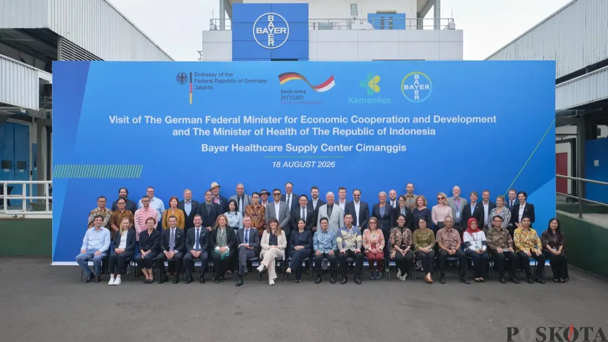 PT Bayer Indonesia menerima kunjungan Menteri Federal Jerman untuk Kerja Sama Ekonomi dan Pembangunan, Reem Alabali Radovan, di fasilitas manufaktur Cimanggis. Kunjungan ini didampingi Wakil Menteri Kesehatan RI, Dante Saksono Harbuwono, dan Duta Besar Jerman untuk Indonesia, Ralf Beste.