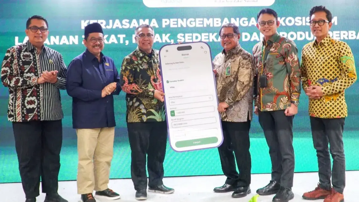 Penandatangan MoU antara Baznas RI dan BSN di Gedung Baznas RI, Kebon Manggis, Matraman, Jakarta Timur, Kamis, 20 Agustus 2026. (Sumber: Dok. Baznas)
