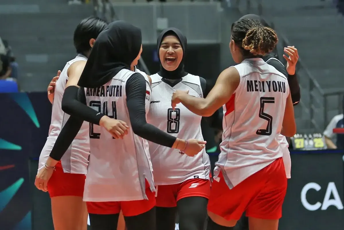 Jadwal Timnas voli putri Indonesia akan segera dimulai pada ajang AVC Women’s Volleyball Continental Championship 2026. (Sumber: Dok.PBVSI)