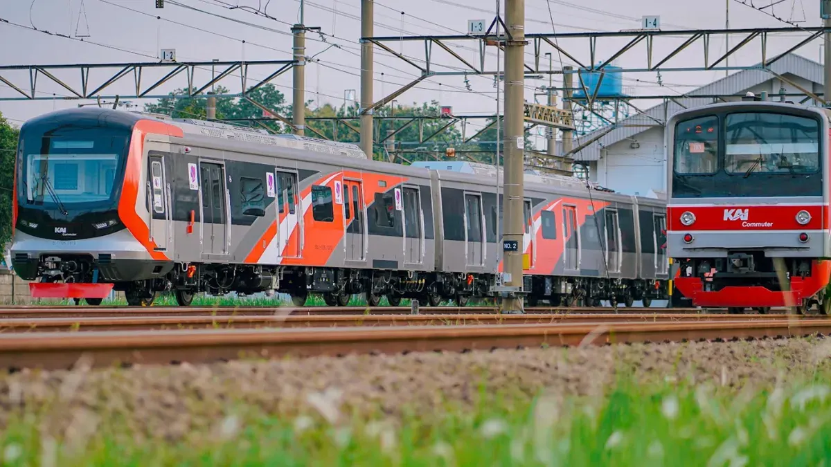 Ilustrasi perjalanan Commuter Line Bogor (KRL) Bogor-Jakarta. (Sumber: KAI Commuter)
