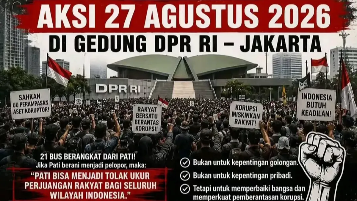 Isu demo besar-besaran 27 Agustus 2026 menuai sorotan publik di media sosial. (Sumber: Threads)