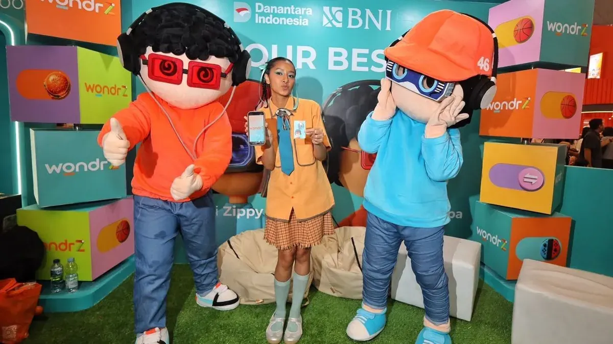 wondrZ, produk tabungan khusus anak dan remaja yang diakses langsung via aplikasi wondr by BNI. (Sumber: Dok. BNI)
