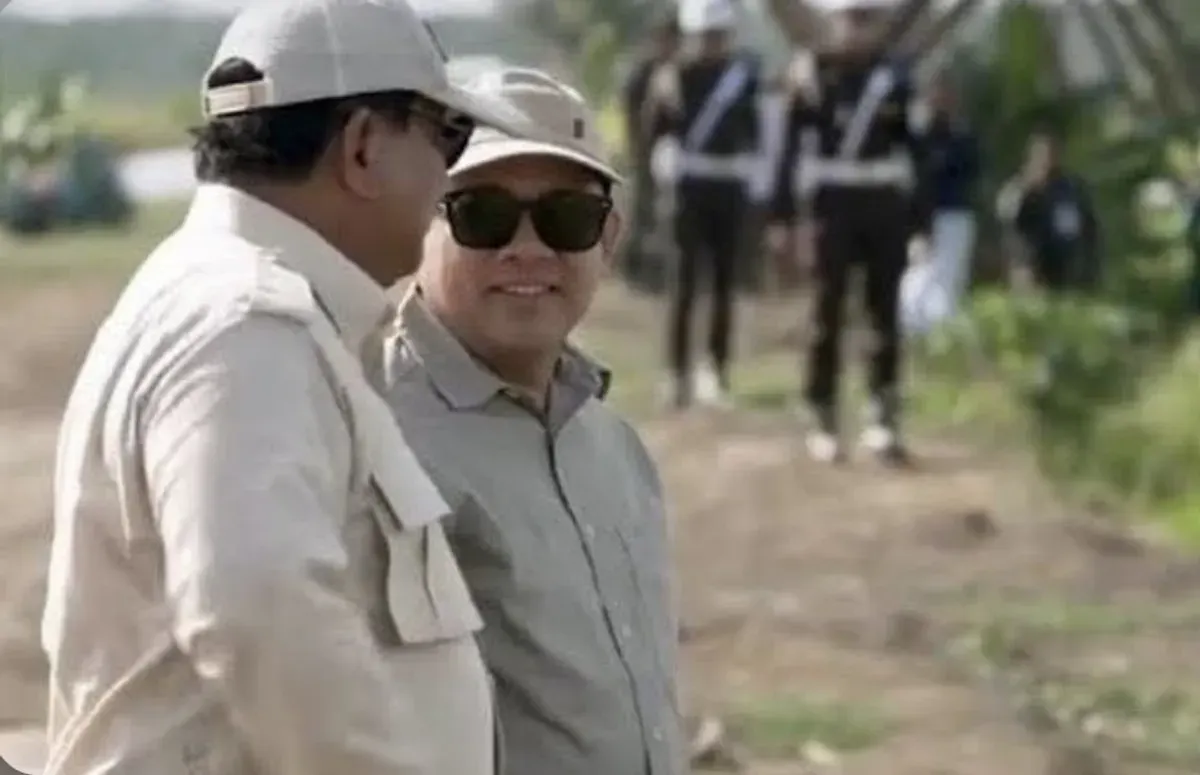 Nama Haji Isam muncul dalam isu penanganan karhutla setelah beredar kabar dirinya disebut mendapat mandat dari Presiden Prabowo Subianto. (Sumber: X/@LambeSahamjja)