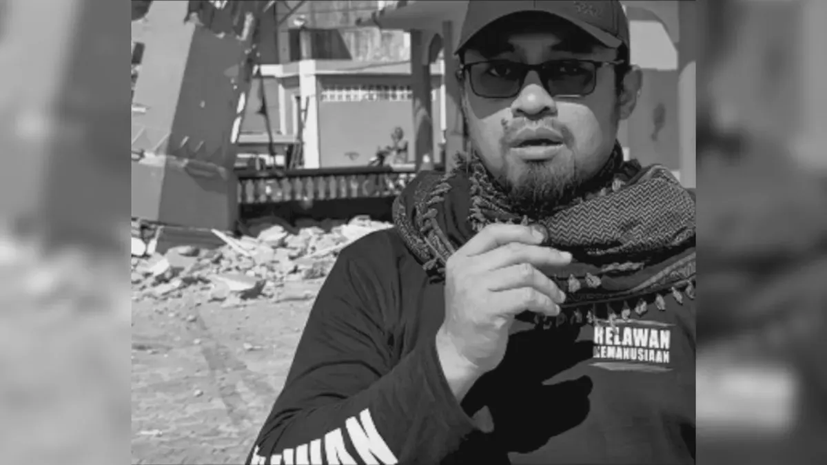Pendiri Yayasan Gerak Bareng Ahmad Zaki Ali alias Bang Jek meninggal saat menjalankan misi distribusi bantuan bagi warga terdampak gempa di Manggarai Timur, NTT. (Sumber: Instagram)
