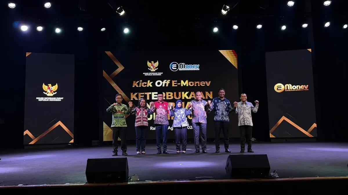 Kick Off dan Sosialisasi secara hybrid di Auditorium RRI, Gambir, Jakarta Pusat, Rabu, 26 Agustus 2026. (Sumber: Dok. KIP RI)