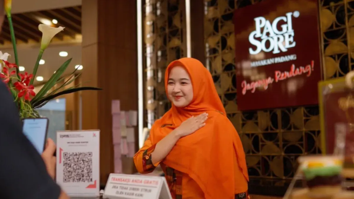 Potret dukungan BNI kepada RM Pagi Sore dalam akselerasi digitalisasi operasional hingga efisiensi layanan konsumen. (Sumber: BNI)