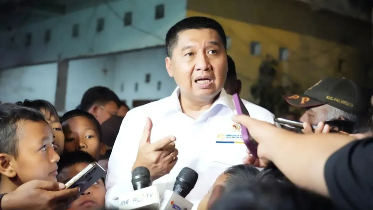 Menteri PKP Maruarar Sirait sidak ke lokasi penerima bantuan Program Bedah Rumah di Kelurahan Sukapura, Kecamatan Cilincing, Jakarta Utara, Kamis, 27 Agustus 2026. (Sumber: Dok. Kementerian PKP)