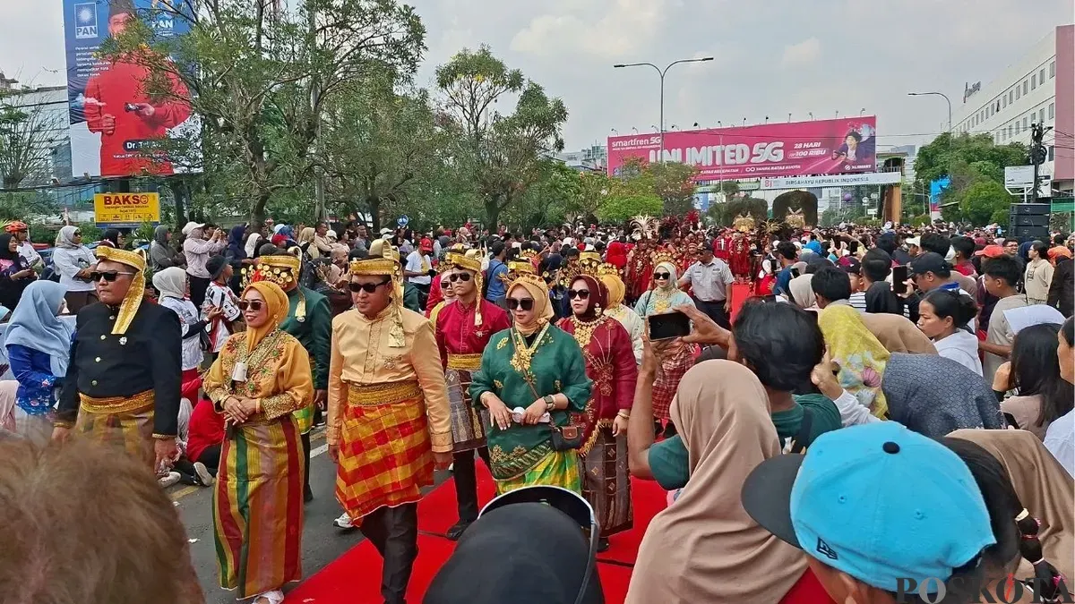 PNBK Jilid III di area depan Stadion Patriot Chandrabaga, Jalan Jenderal Ahmad Yani, Kota Bekasi, Minggu, 30 Agustus 2026. (Sumber: Poskota/Angga Pahlevi)