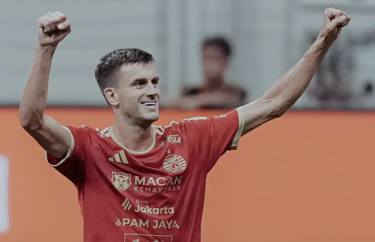 Alexander Jeremejeff menjadi sorotan setelah mencetak dua gol saat Persija Jakarta menang 4-0 atas Brisbane Roar di JIS. (Sumber: Persija)