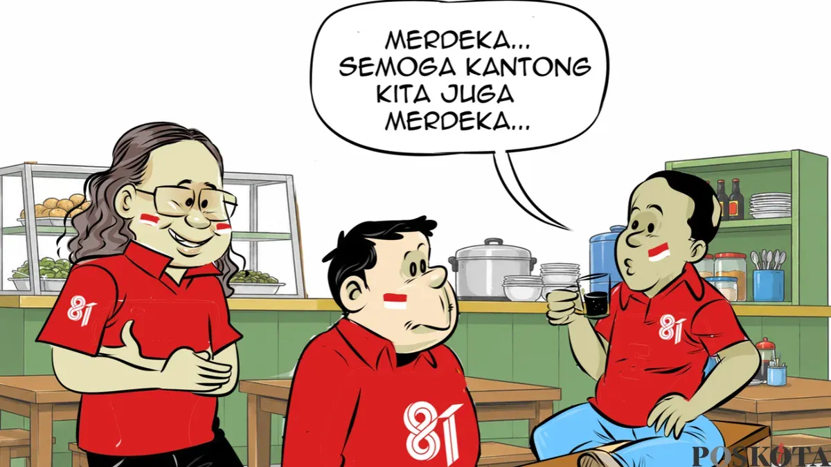 Ilustrasi Obrolan Warteg, Senin, 31 Agustus 2026. (Sumber: Pos Kota/ Arif Setiadi)