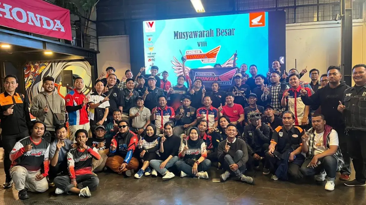 Asosiasi Honda Jakarta menggelar Musyawarah Besar AHJ 2026. (Sumber: WMS)