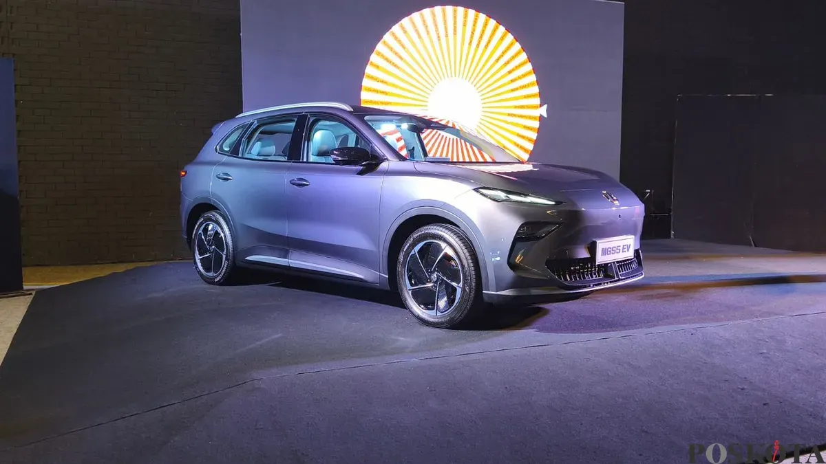 MGS5 EV menjadi model pertama dari MG yang meluncur di 2026. (Sumber: Poskota/Erwan Hartawan)