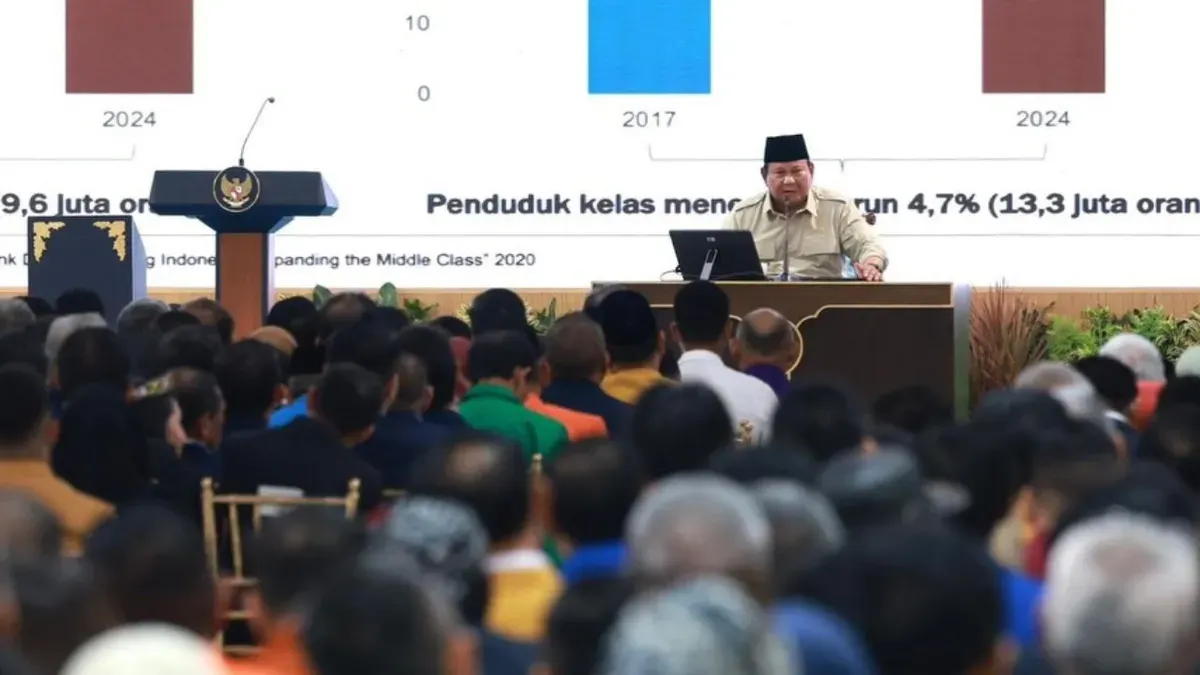 Presiden Prabowo Subianto mendukung Gubernur Jakarta, Pramono Anung walau berbeda partai. (Sumber: Instagram/@presidenrepublikindonesia)
