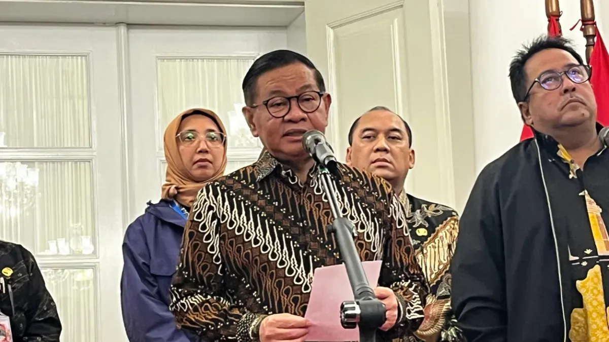 Potret Gubenur DKI Jakarta, Pramono Anung. (Sumber: Poskota/M. Tegar Jihad)