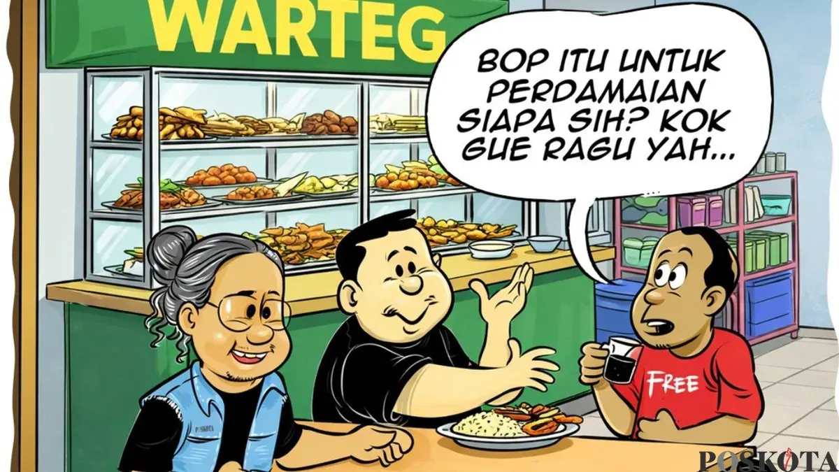 Obrolan warteg hari ini, Kamis, 5 Februari 2026. (Sumber: Poskota/Arif Setiadi)