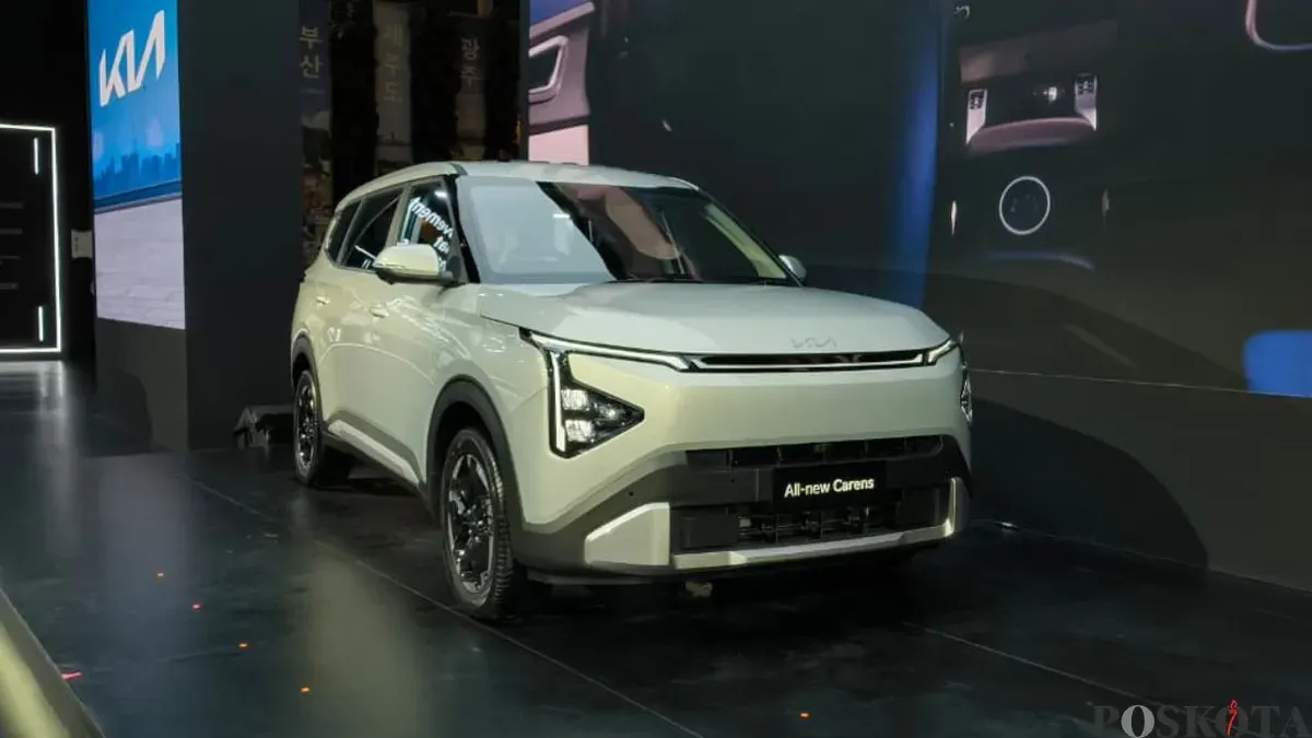 The All New Carens di IIMS 2026. (Sumber: Poskota/Dimas Prassetyo)