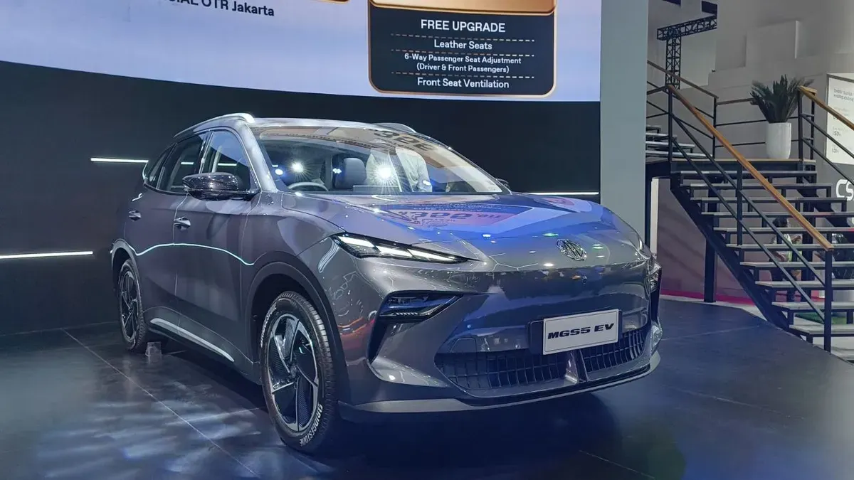 MGS5 EV di IIMS 2026. (Sumber: MG)