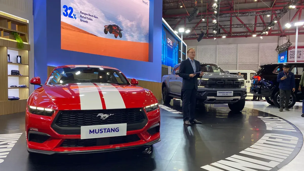 Ford RMA Indonesia perkenalkan ext-Gen Ford Mustang dan Ford Ranger XL (Sumber: Poskota/Herdyan Anugrah Triguna)