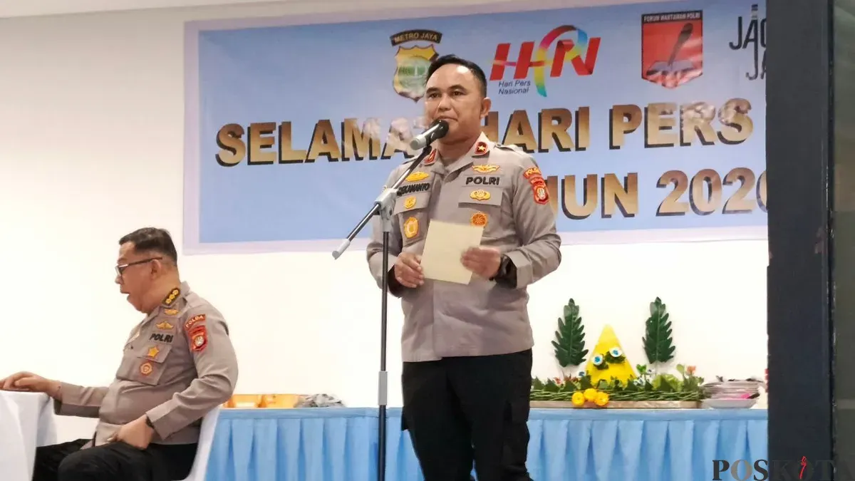 Brigjen Dekananto Eko Purwono, perwira tinggi Polisi yang dikenal peduli pers di tengah derasnya arus informasi digital. (Sumber: Poskota/Ali Mansur)