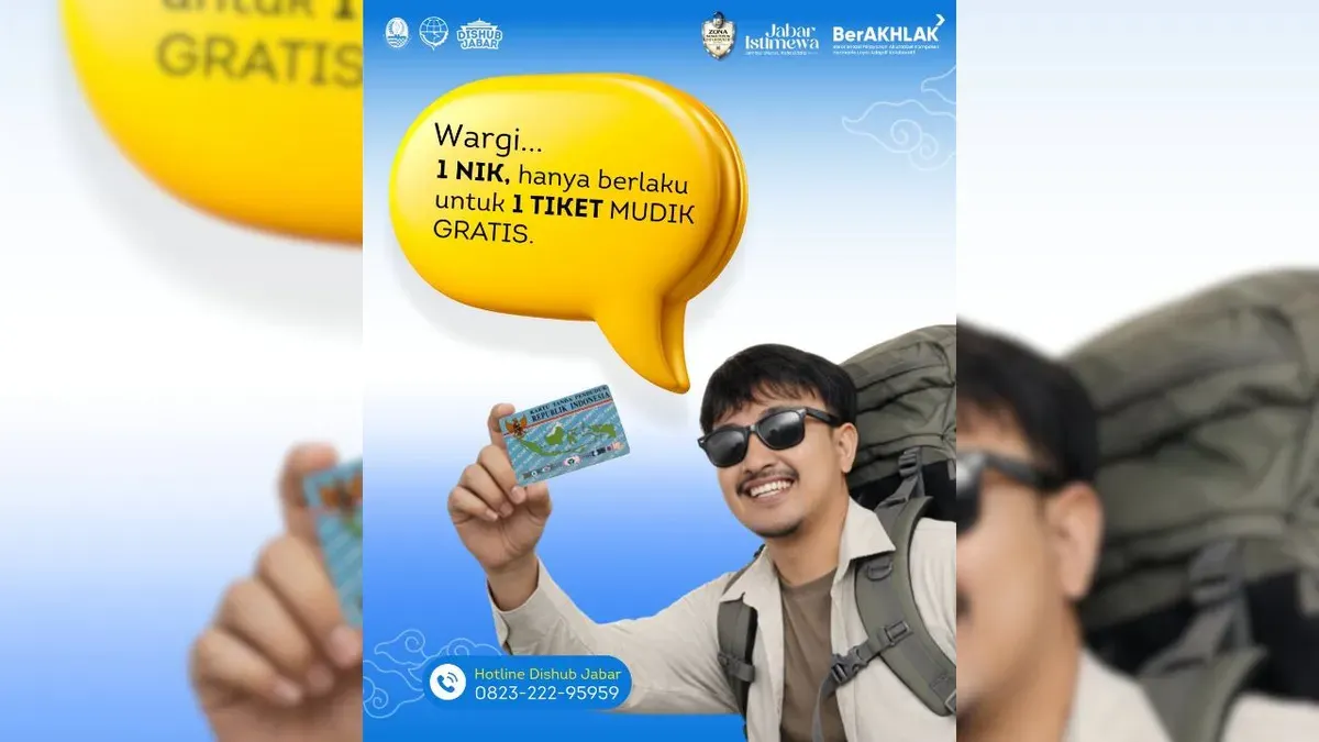 Mudik gratis Jawa Barat 2026. (Sumber: Instagram/@dishubjabar)