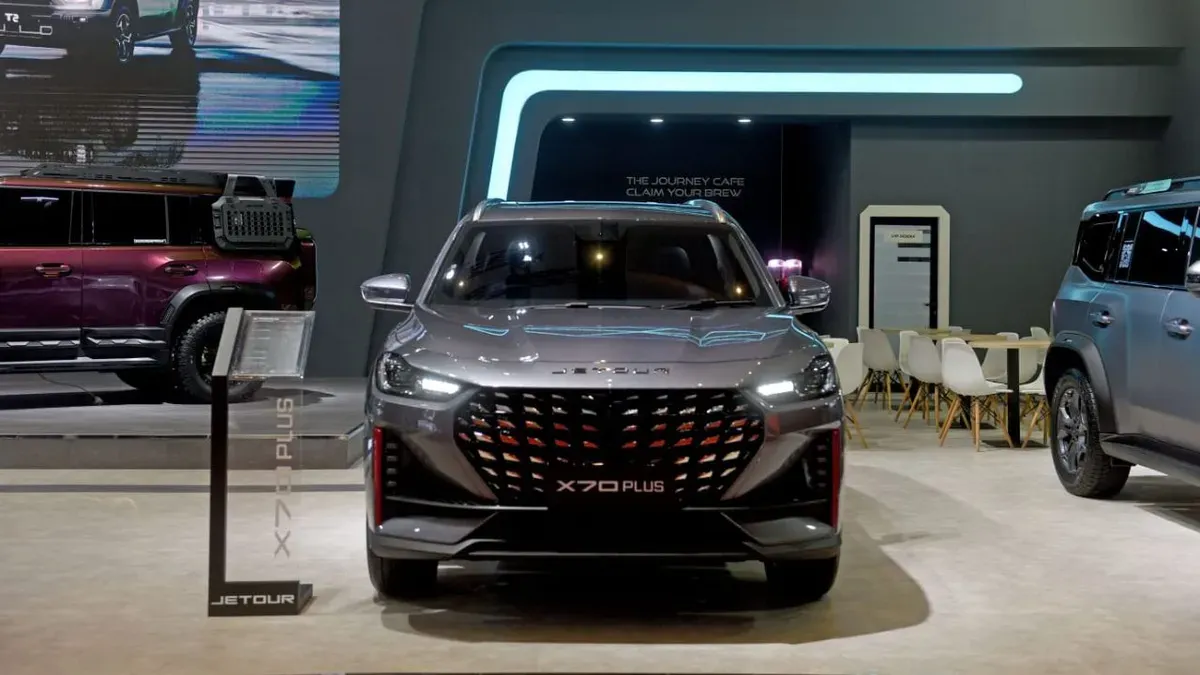 JETOUR X70 Plus hadir di IIMS 2026 sebagai SUV 7-seater. (Sumber: JETOUR)
