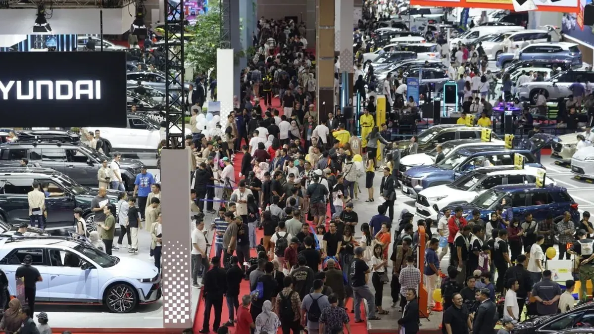 Gelaran Indonesia International Motor Show (IIMS) 2026 di JIExpo Kemayoran. (Sumber: Istimewa)