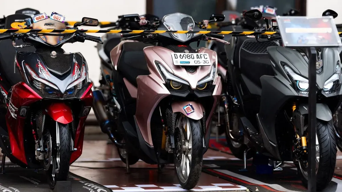 Aerox Alpha menggelar Gathering Team AEROX (GTA) 2026 di Bandung dan Surabaya. (Sumber: Yamaha)