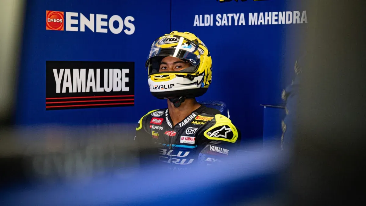 Potret pembalap muda Indonesia, Aldi Satya Mahendra. (Sumber: Istimewa)