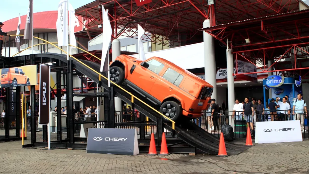 Debut iCAR di IIMS 2026 mencatat lebih dari 300 SPK dan 818 sesi test drive. (Sumber: iCar)