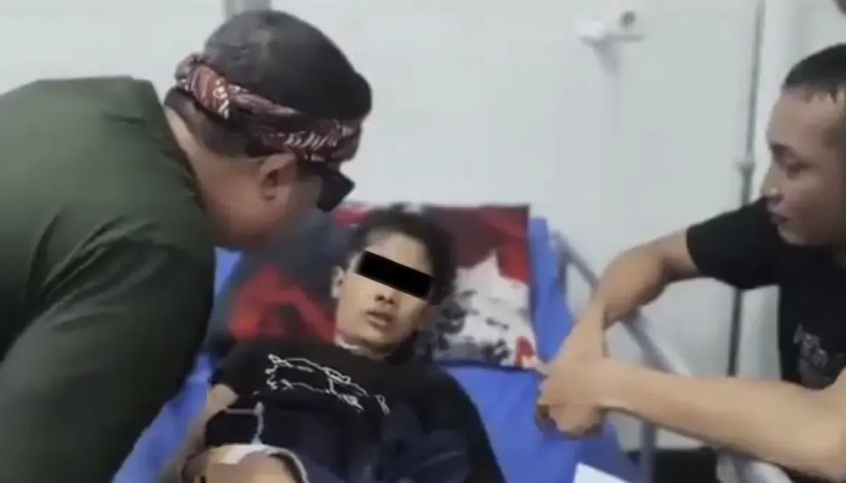 Hasil autopsi bocah 12 tahun asal Jampang Kulon, Sukabumi, menunjukkan luka bakar dan pembengkakan paru-paru. (Sumber: X/@Heraloebss)