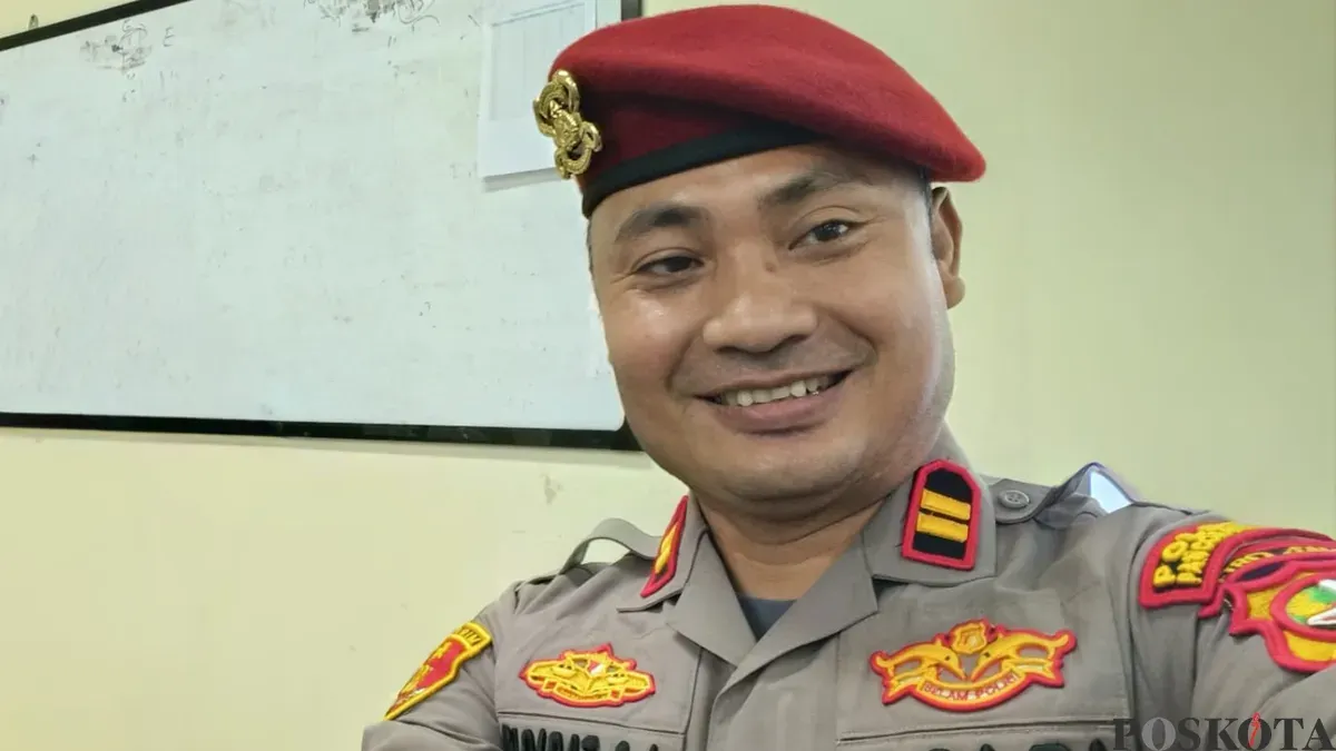 Potret Iptu Hadirat Syukur Lombu. (Sumber: Poskota/ Angga Pahlevi)