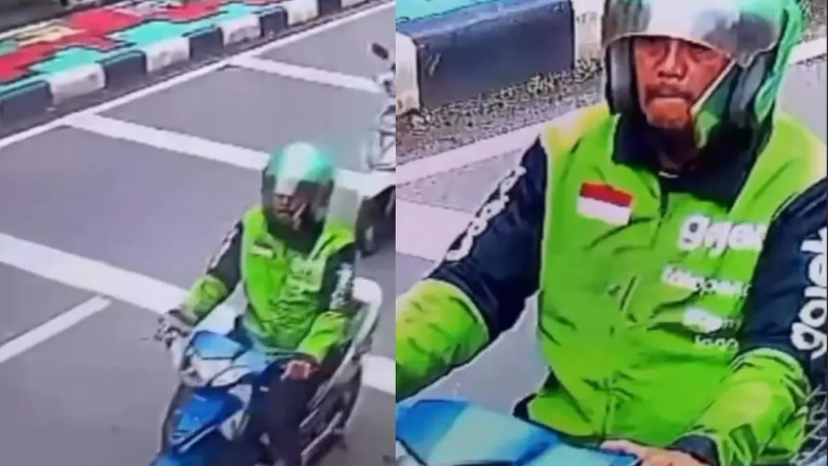 Tangkap kamera pengawas atau CCTV terduga pelaku pencurian sepeda motor di Jalan Timbul, Kelurahan Cipedak, Jakarta Selatan. (Sumber: Istimewa)