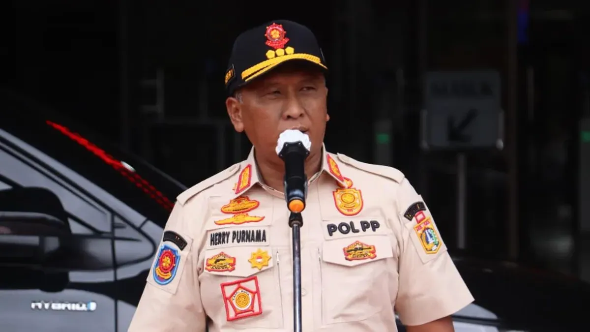 Kepala Satuan Polisi Pamong Praja (Kasatpol PP) Jakarta Barat, Herry Purnama. (Sumber: Istimewa)