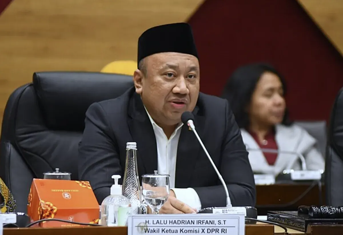 Wakil Ketua Komisi X DPR RI, Lalu Hadrian Irfani (Sumber: Dok/dpr.go.id)