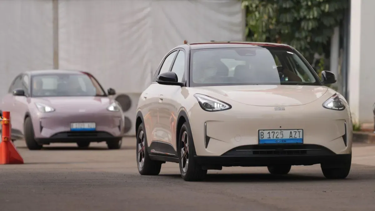 Geely Auto Indonesia mencatat 1.776 SPK di IIMS 2026. (Sumber: Geely)