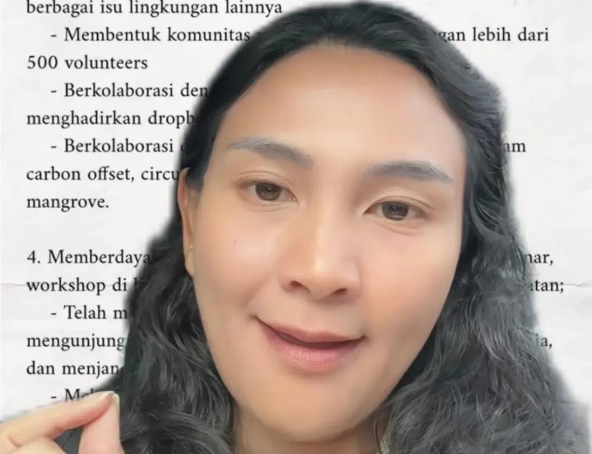 Sosok Gheovanny Methami, atau akrab disapa Gege, tengah menjadi sorotan setelah melontarkan kritik keras terhadap kontribusi artis Tasya Kamila sebagai penerima beasiswa LPDP. (Sumber: TikTok/@gheovannymethamia)