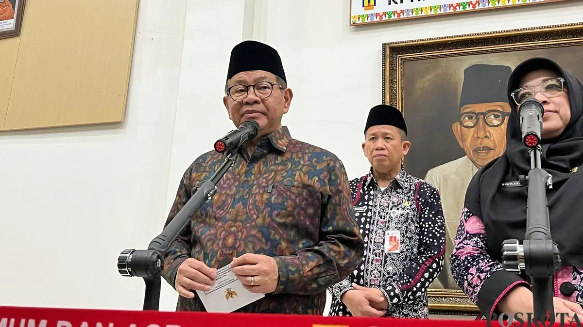 Gubernur Jakarta Pramono Anung di Gatot Subroto, Jakarta Selatan, Kamis, 26 Februari 2026. (Sumber: Poskota/M Tegar Jihad)
