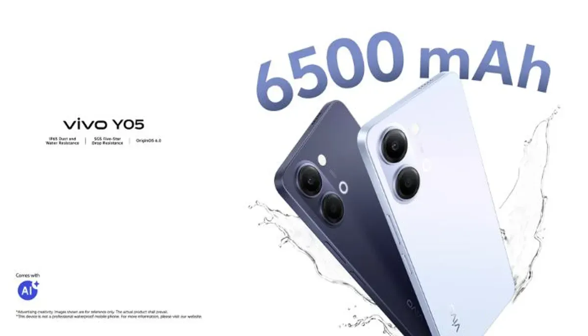 Vivo Y05 hadir sebagai smartphone entry-level terbaru. (Sumber: vivo.com)