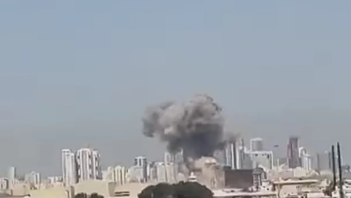 Pangkalan militer AS di sejumlah negara timur tengah jadi sasaran serangan balasan yang dilakukan Iran. (Sumber: YouTube/Straitstimesonline | Stringerhub)