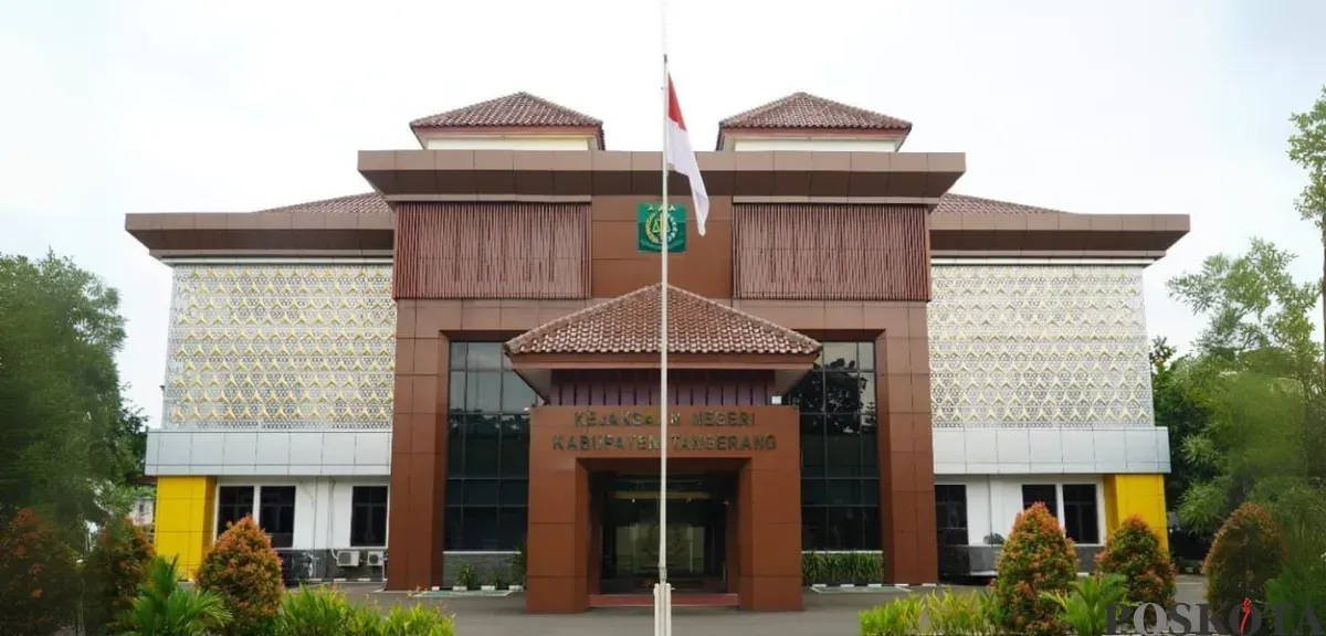 Kantor Kejaksaan Negeri Kabupaten Tangerang. (Sumber: Poskota/Veronica Prasetio)