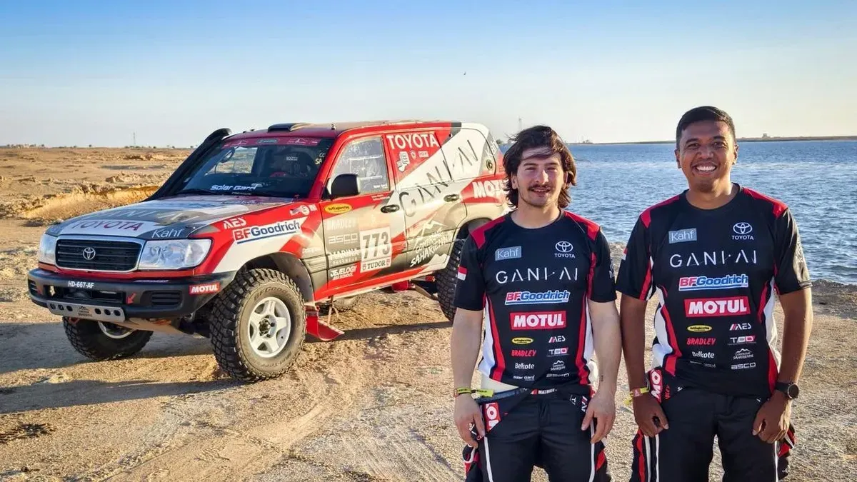 Julian Johan akan mewakili Indonesia di Rally Dakar 2026 setelah 14 tahun absen. (Sumber: Istimewa)