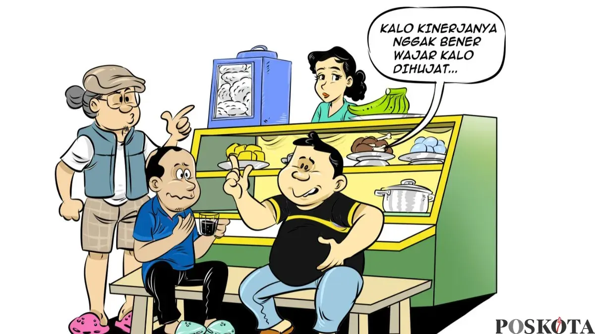 Obrolan Warteg membahas tentang semangat. (Sumber: Poskota/Arif Setiadi)