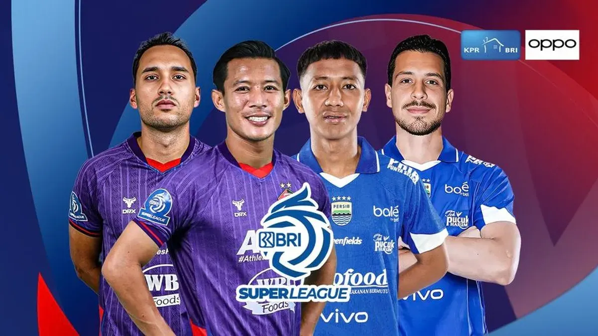 Link live streaming menonton Persik Kediri vs Persib Bandung pada pekan ke-16 BRI Super League 2025/2026 (Sumber: Vidio.com)