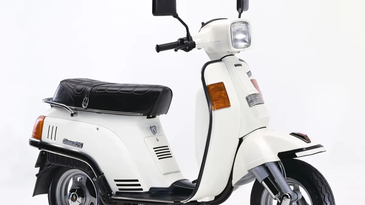 Suzuki Gemma 125, skutik lawas asal Jepang yang meluncur pada 1982. (Sumber: Suzuki)
