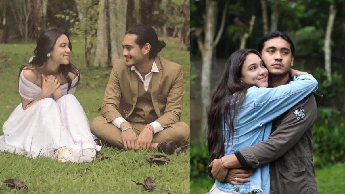 Momen romantis Yasmin Napper dan Giorgino Abraham (Sumber: Instagram)